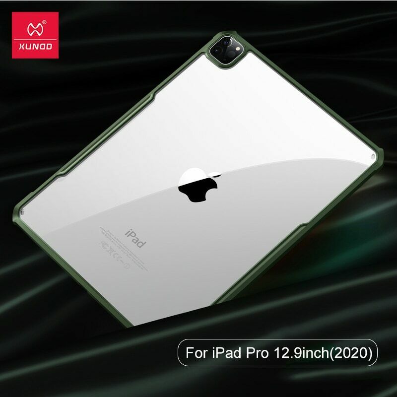 Ốp Lưng Viền iPad Pro 12.9 2020 Chống Sốc Lưng Trong Hiệu Xundd với mặt lưng từ nhựa PC trong suốt giữ nguyên màu máy, viền nhựa TPU mềm màu sắc hài hòa, tạo điểm nhấn ấn tượng.